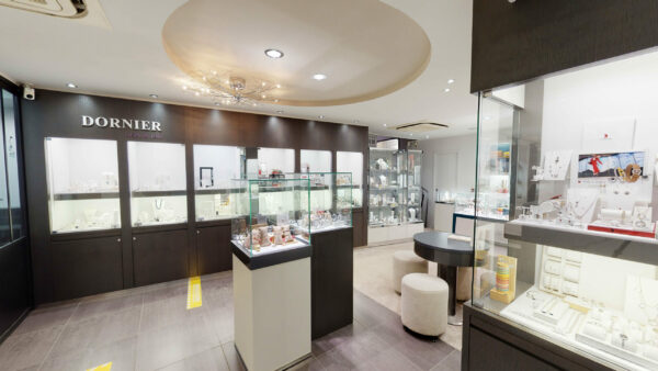 Photo de l'intérieur de la Bijouterie Dornier